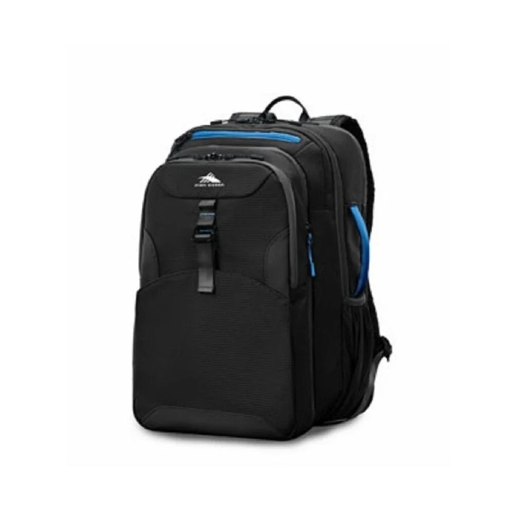 High Sierra Black Campus Backpack18.5 Hi-Life 3-In-1 Convertible, travel bag